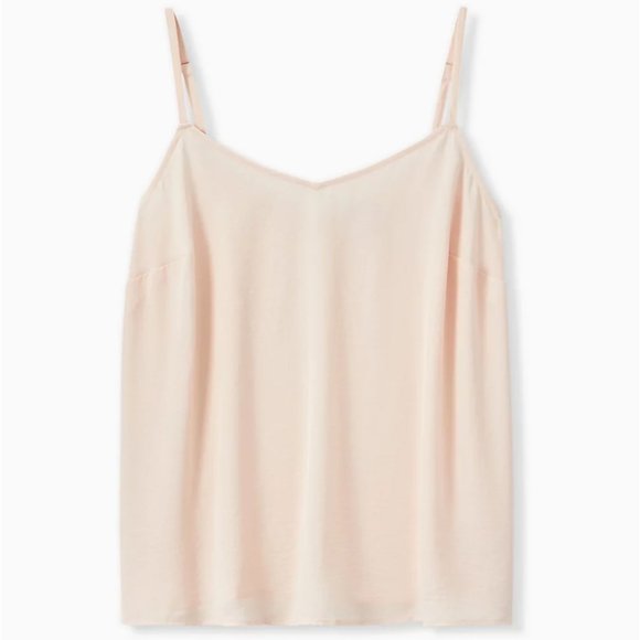 torrid Tops - Torrid 5 Plus Size Women's Blush Pink Sophie Tank